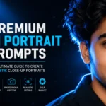 Close-Up Portrait Prompts for Realistic AI Photo Editing