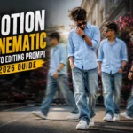 Motion Cinematic Photo Editing Prompt